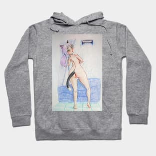 Sexy catgirl Hoodie